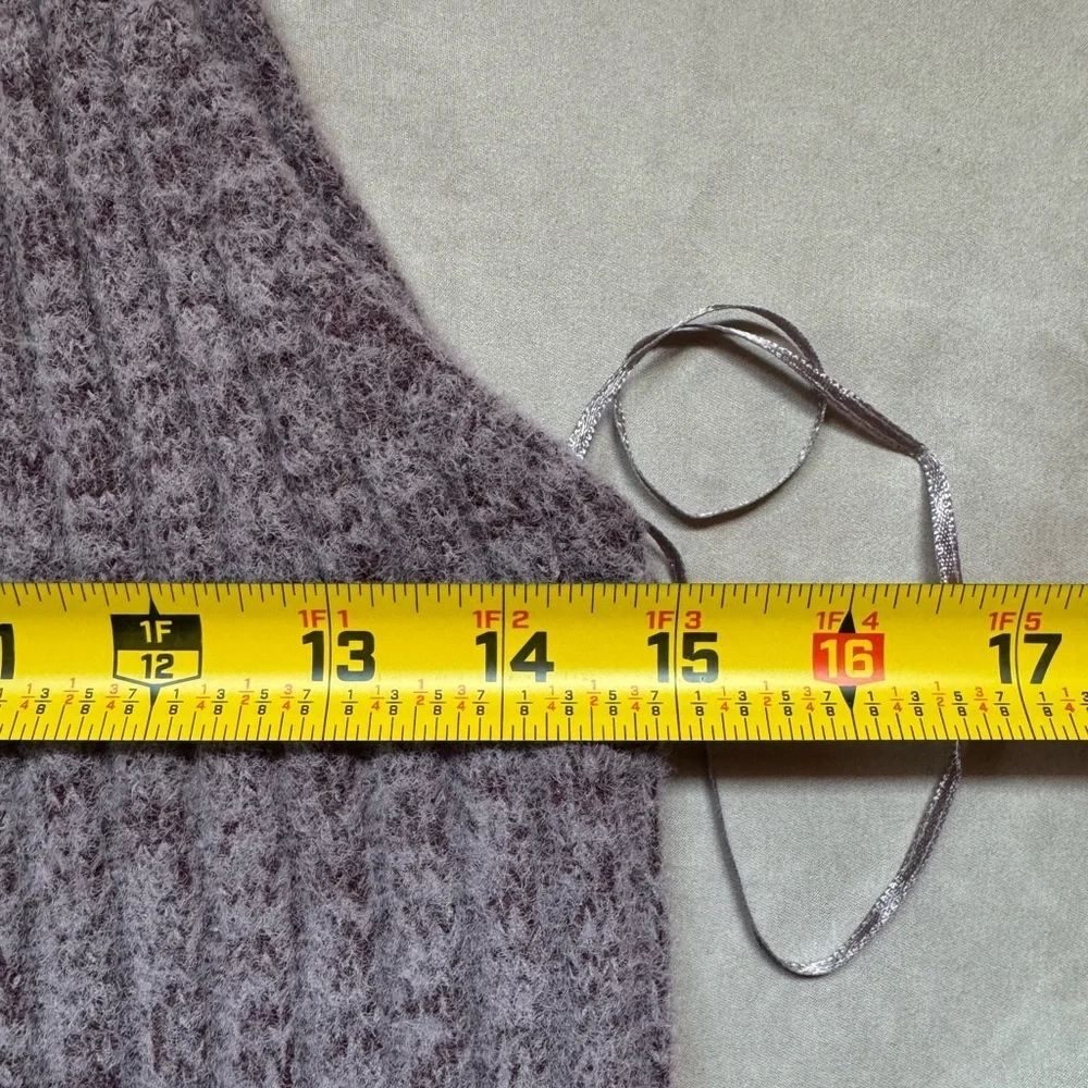 Free People Claude Mini Dress Pull On Oversized Turtleneck Soft‎ Stretch Knit M